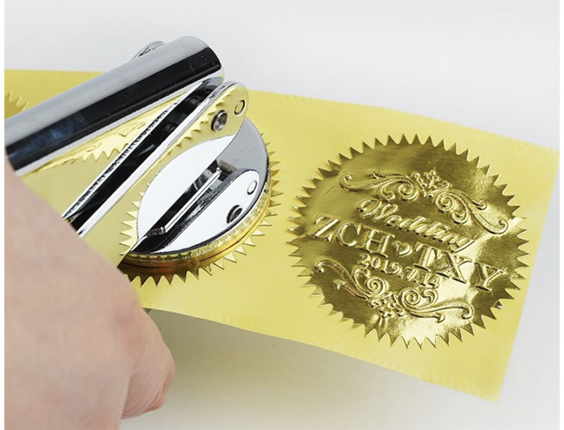 Amazon.com : MNYR 100pcs RED Vintage Embosser Stamp Sealing Blank